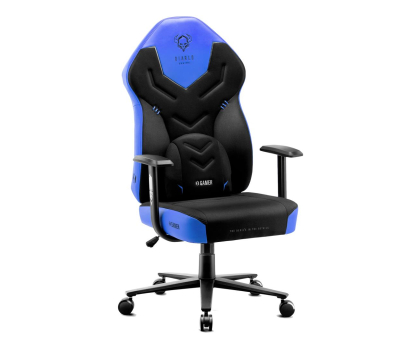 Fotel gamingowy DIABLO Chairs X-GAMER 2.0 Normal Size czarno-niebieski
